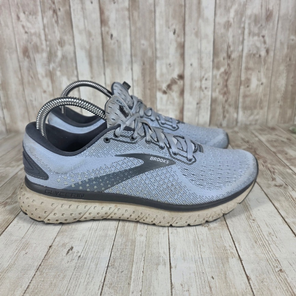 Brooks Glycerin 18‎ Gray Running Shoes Women's Size 7.5 Wide (D)